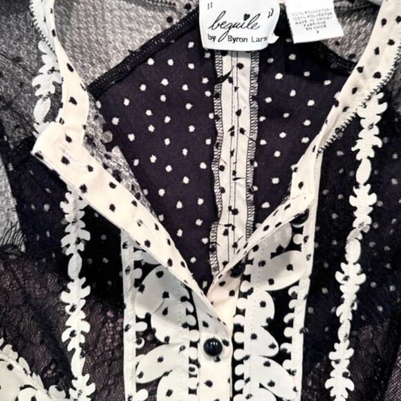 Beguile Byron Lars Laser Cut Moon and Stars Sheath Cocktail Dress 2 - Picture 9 of 9